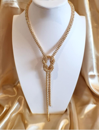 Rope Knot Necklace