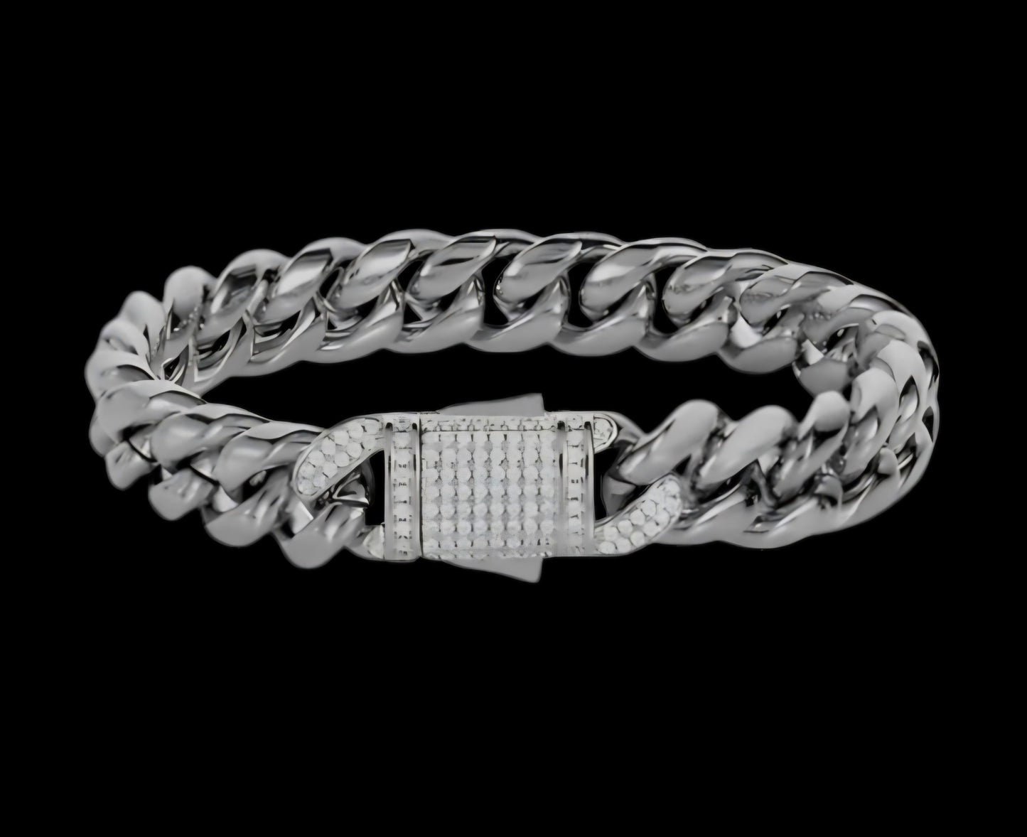 Stainless Steel Cuban Bracelet