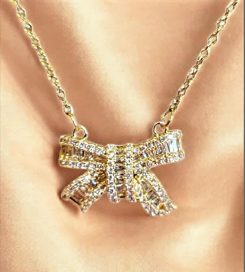 Bow Necklace