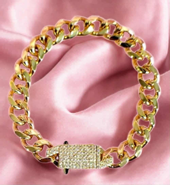 18K Gold-Filled Cuban Bracelet