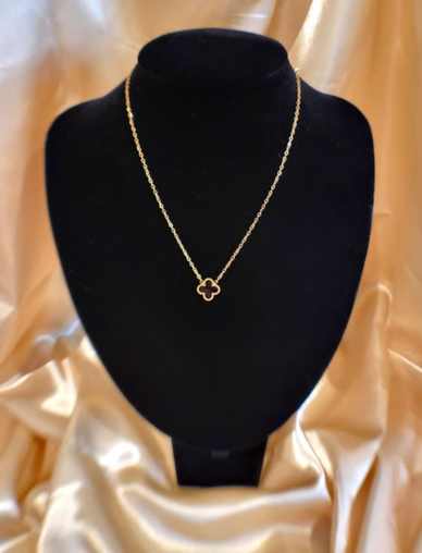 Small Four-leaf Clover Necklace