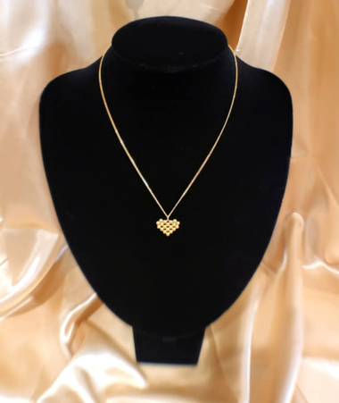 Orbs Heart Necklace