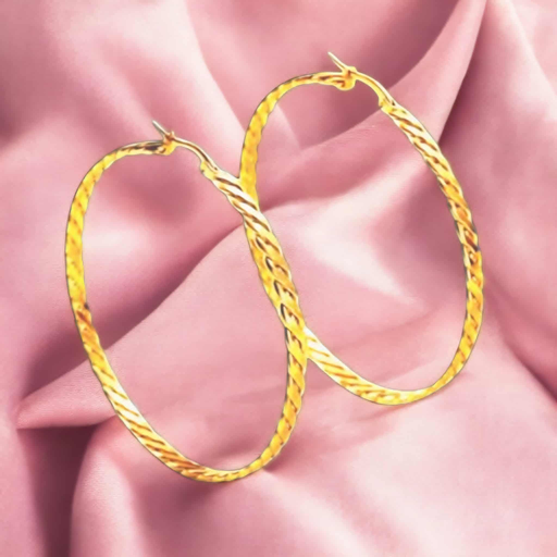 Braided Hoop Earrings