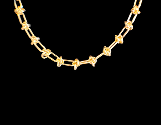 Knotted Chain Necklace