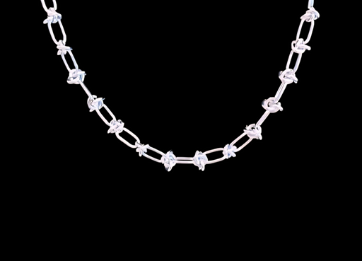 Knotted Chain Necklace
