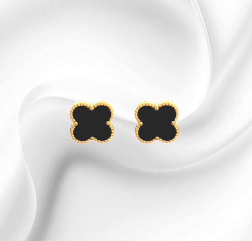 Small Four-leaf Clover Earrings