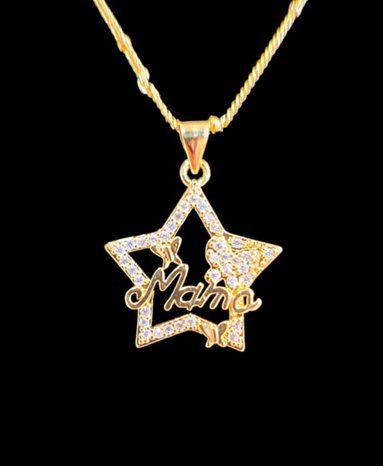 Mama Is A Star Necklace