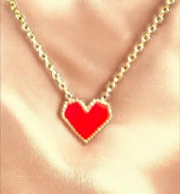 Red Heart Necklace