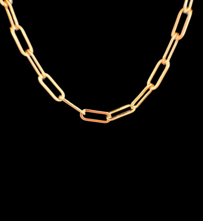 Paper Clip Necklace