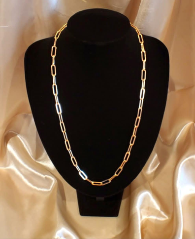 Paper Clip Necklace