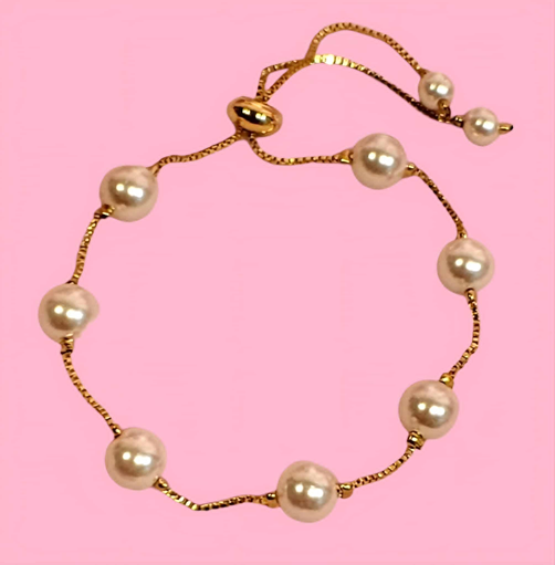 Elegance Pearl Ties Bracelet