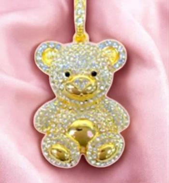 Large Teddy Bear Pendant