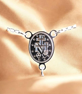 925 Silver Plated Stainless Steel Rosary