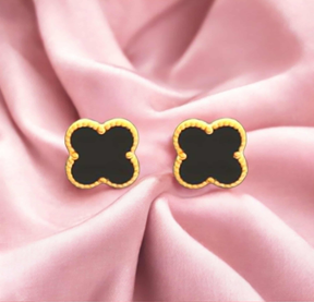 Small Four-leaf Clover Earrings